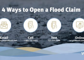 check on claim with wright flood insurance